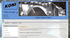 Desktop Screenshot of koni.si